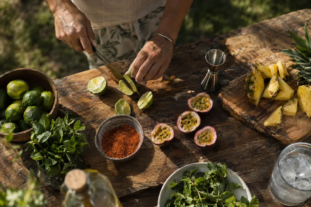 Latin-inspired cocktail ingredients